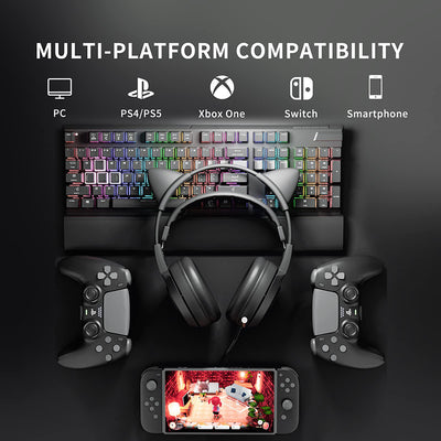 Auriculares Gaming con Micrófono Ajustable para PC - Image 11