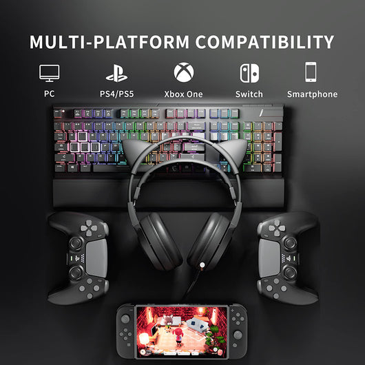 Auriculares Gaming con Micrófono Ajustable para PC - Image 11