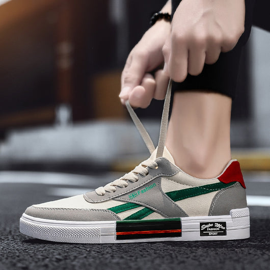 Tenis de Lona Estilo Coreano para Hombre - Image 6