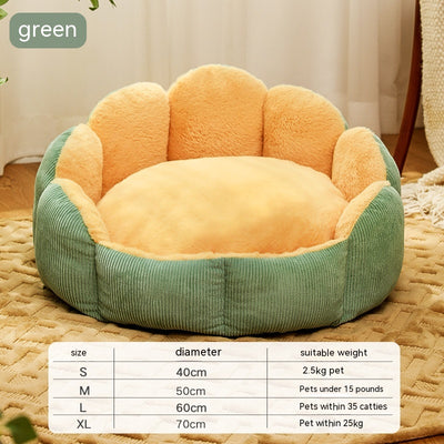 Cama Nido para Gatos con Cojín Acolchado Desmontable y Lavable - Image 4
