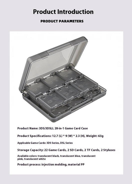 Estuche Organizador 28 en 1 para Cartuchos Nintendo DS y 3DS - Image 10