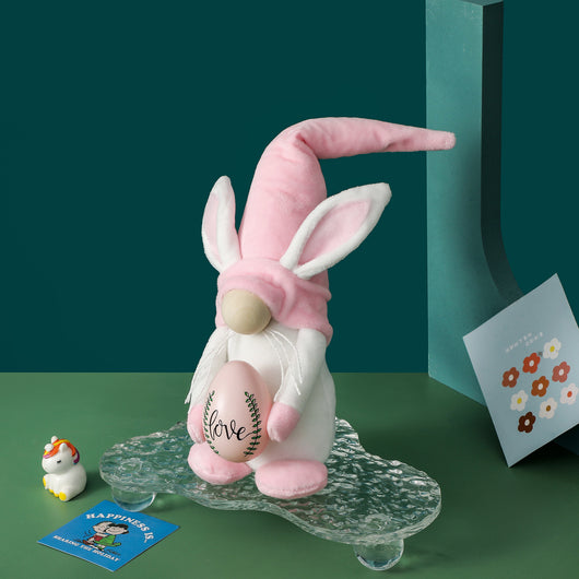 Muñeca Conejo de Pascua sin Rostro con Huevos - Image 6