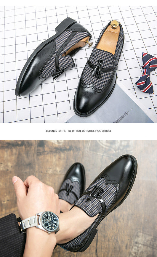 Zapatos de Cuero Estilo Británico para Hombre - Elegancia Ejecutiva - Image 9