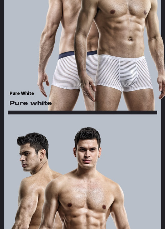 Bóxers sin Costuras Ice Silk para Hombre - Transpirables y Ultraligeros - Image 26