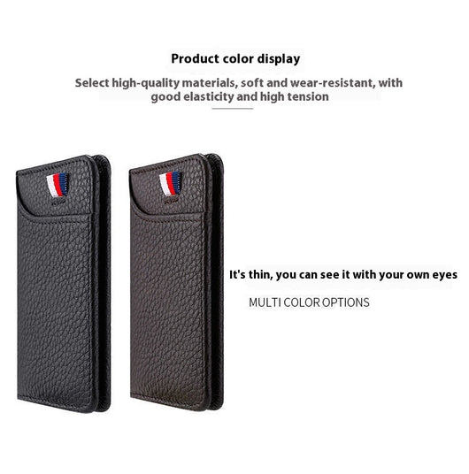 Cartera Ejecutiva de Cuero para Tarjetas Bancarias - Image 13