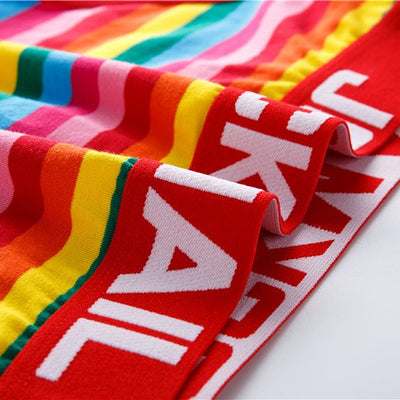 Shorts Personalizados Arcoíris a Rayas para Niños - Image 8