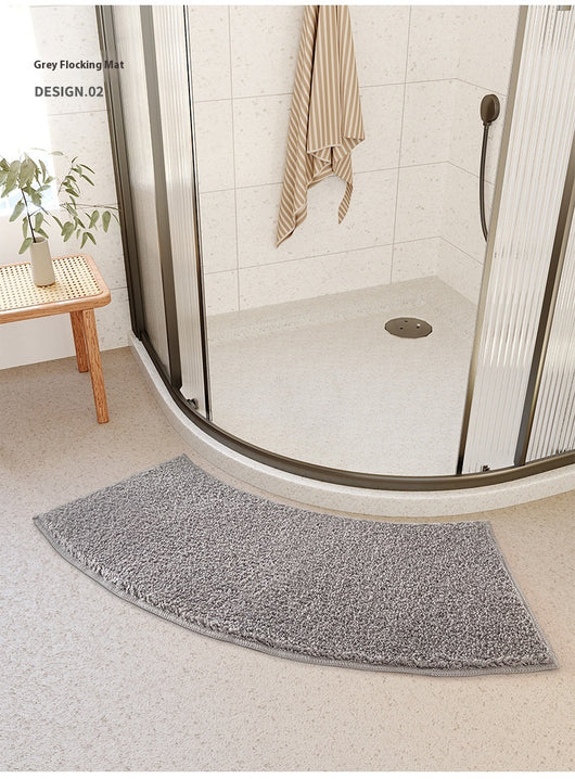 Tapete Curvo para Baño Absorbente Antideslizante Lavable - Image 13
