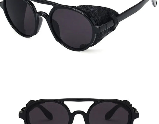 Gafas de Sol Steampunk Marco Grande Antivienta - Image 10