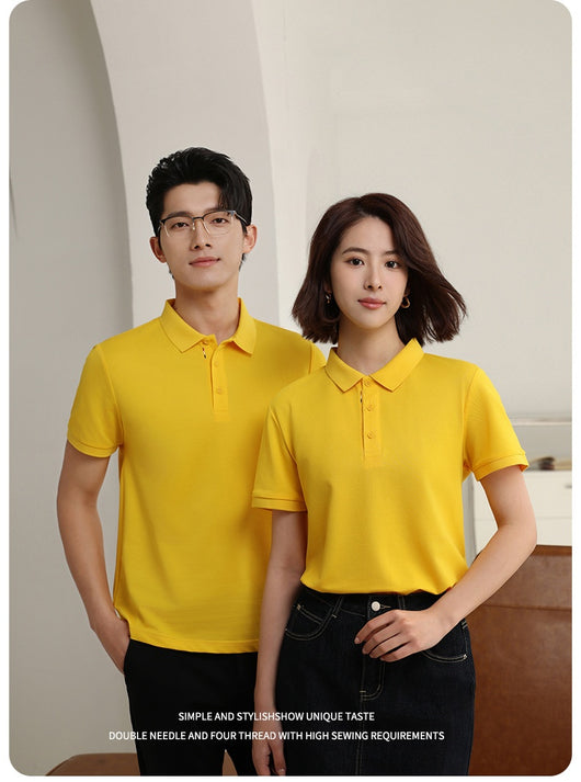 Polo de Trabajo Uniforme Grupo Ice Silk Color Sólido - Image 17
