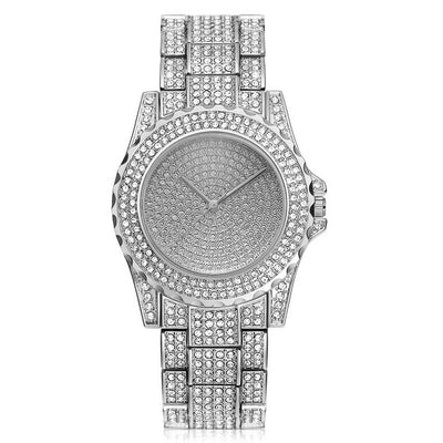 Reloj de Moda Británica con Diamante Simple para Mujer - Banda de Acero Aleado - Image 16