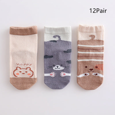 Calcetines de Algodón para Bebé con Animales de Dibujos Animados - Image 5