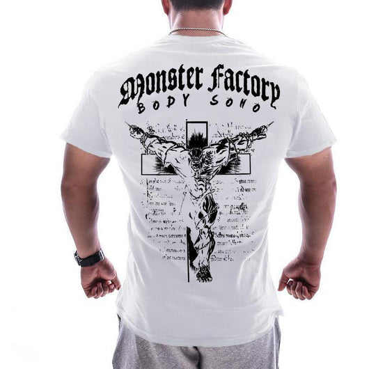 Playera Deportiva Muscle Brothers Suelta para Hombre - Image 17