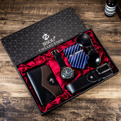 Set Completo de Accesorios para Hombre: Reloj, Cinturón, Corbata y Billetera - Image 5
