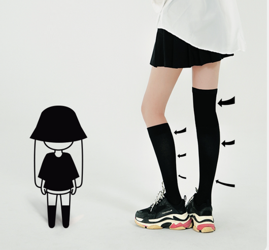 Calcetines Deportivos de Compresión Segmentada para Mujer - Image 12