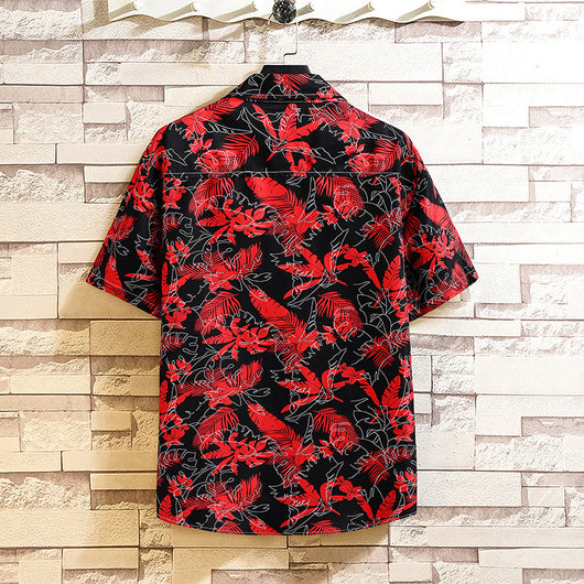Conjunto Estampado para Hombre - Camisa y Shorts de Manga Corta - Image 10