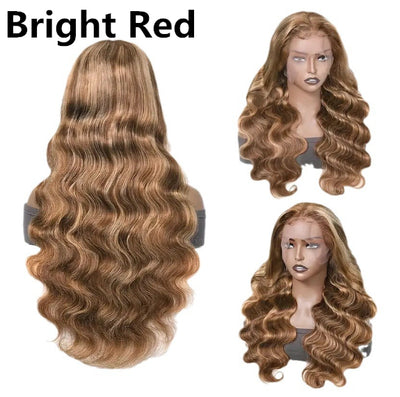 Peluca Frontal de Encaje Ondas Medianas Cabello Largo Rizado Cobertura Total - Image 13