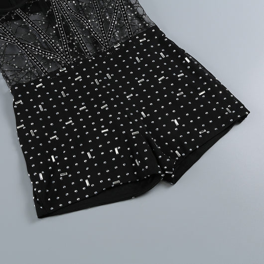 Conjunto Dos Piezas Ajustado con Cutout y Strass - Manga Larga Reductora - Image 28