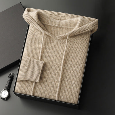 Suéter de Cachemira con Capucha para Otoño e Invierno - Image 6