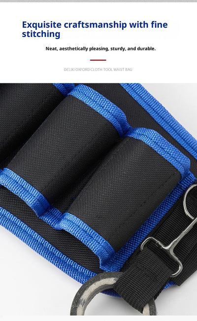 Cinturón de Trabajo Multifuncional con Bolsa de Herramientas - Tela Oxford Resistente para Alturas - Image 26