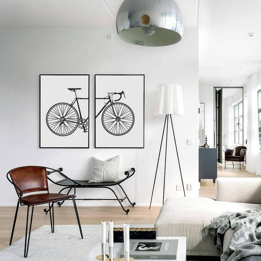Cuadro Decorativo de Spray Painting en Lienzo sin Marco