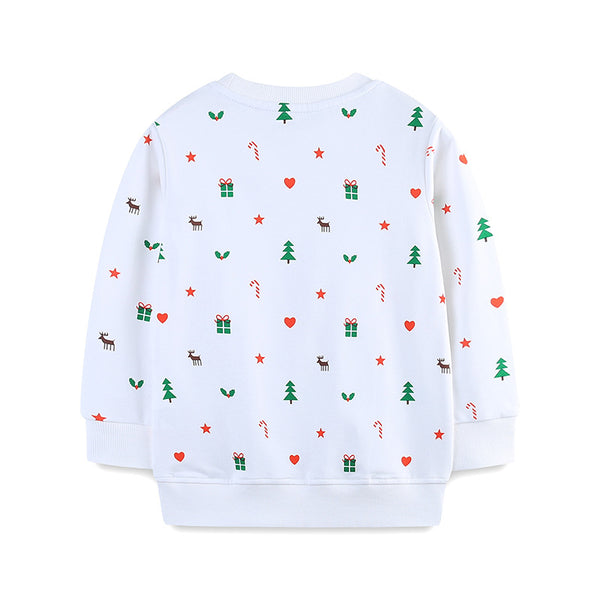 Sudadera Infantil Estampada Navideña