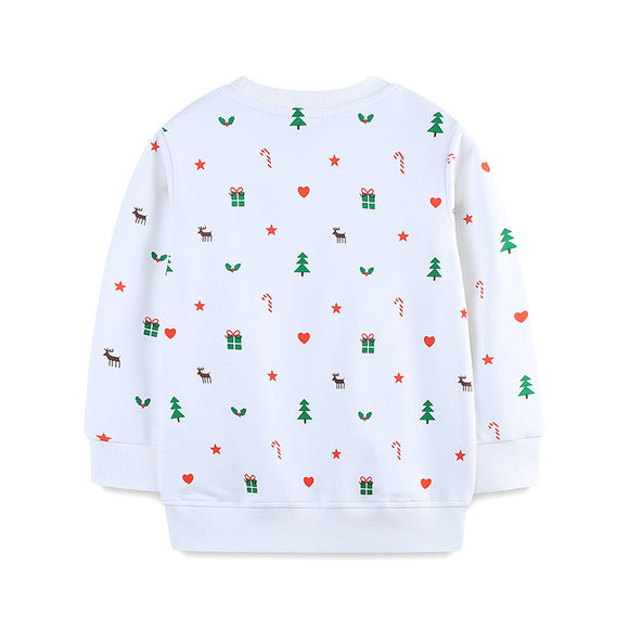 Sudadera Infantil Estampada Navideña