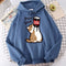 Sudadera con Capucha Gato Divertido - Aumento de Sueldo para Hombre