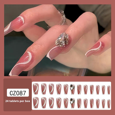 Uñas Postizas de Diamante Resistente - Diseño Europeo Premium - Image 12
