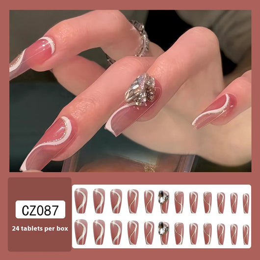Uñas Postizas de Diamante Resistente - Diseño Europeo Premium - Image 12