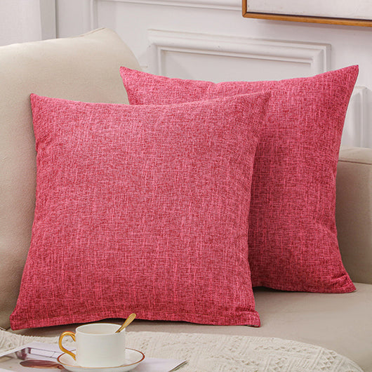 Almohada de Lino y Algodón para Sofá - Diseño Liso y Elegante - Image 8