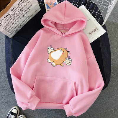 Sudadera Hoodie Suelta para Parejas - Estilo Casual y Cómodo - Image 12