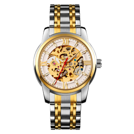 Reloj Automático de Cuero para Hombre - Elegancia Profesional - Image 8