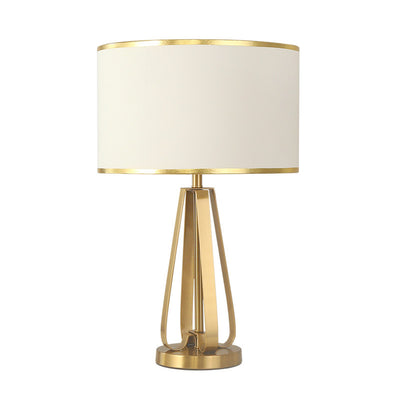 Lámpara de Mesa Nórdica Dorada - Image 7