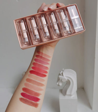 Set de Labiales Mate Tubo Cristal Cuadrado - Image 10