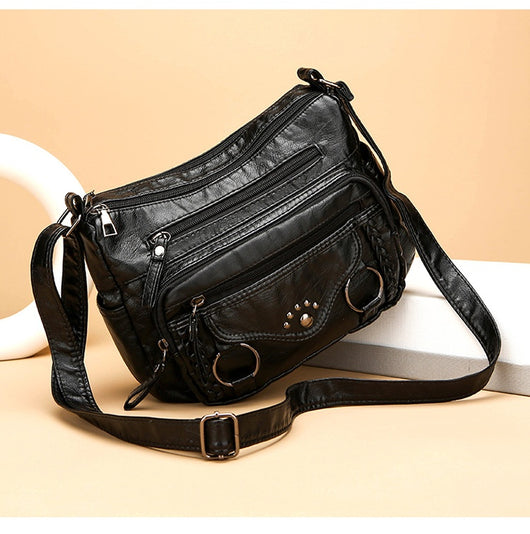 Bolsa Maternal de Cuero PU Suave con Diseño Avanzado - Image 19