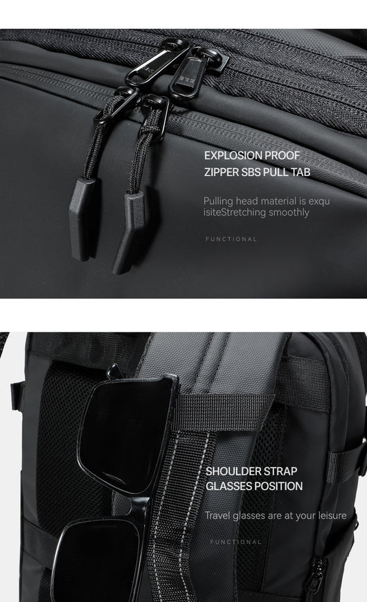 Mochila de Compresión Inteligente para Viajes y Trabajo - Image 10