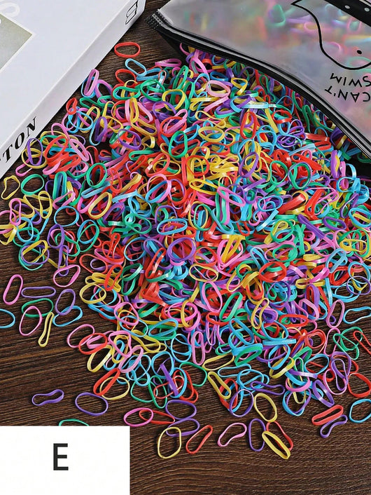 Bandas Elásticas para Cabello Infantil - Gomas Pequeñas Desechables para Niñas - Image 19