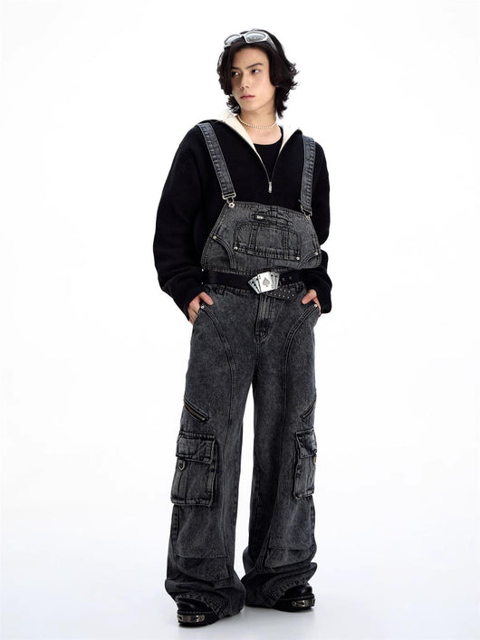 Pantalones Vaqueros Estilo Vintage Americano con Costuras de Diseño - Image 17