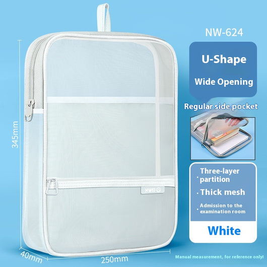 Bolsa Organizadora Transparente para Documentos y Pruebas - Image 6