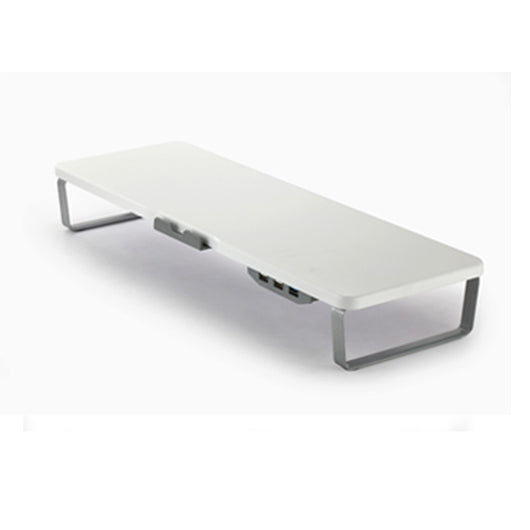 Soporte Ergonómico para Monitor con Puertos USB y Bandeja para Laptop - Image 6