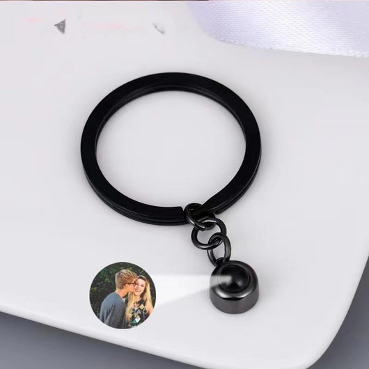 Llavero Proyector de Fotos Personalizado - Pequeño Circular con Imagen Customizada - Image 15