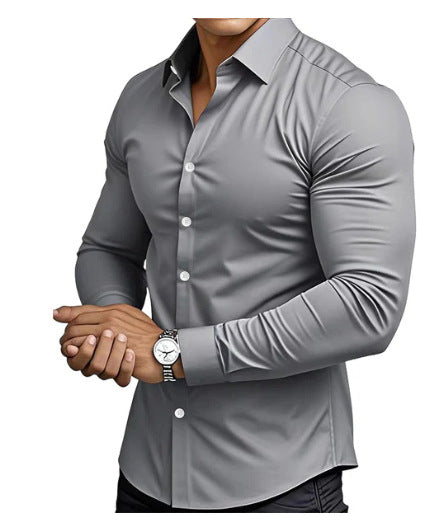 Polo Ejecutivo sin Planchado - Diseño Liso y Versátil - Image 10