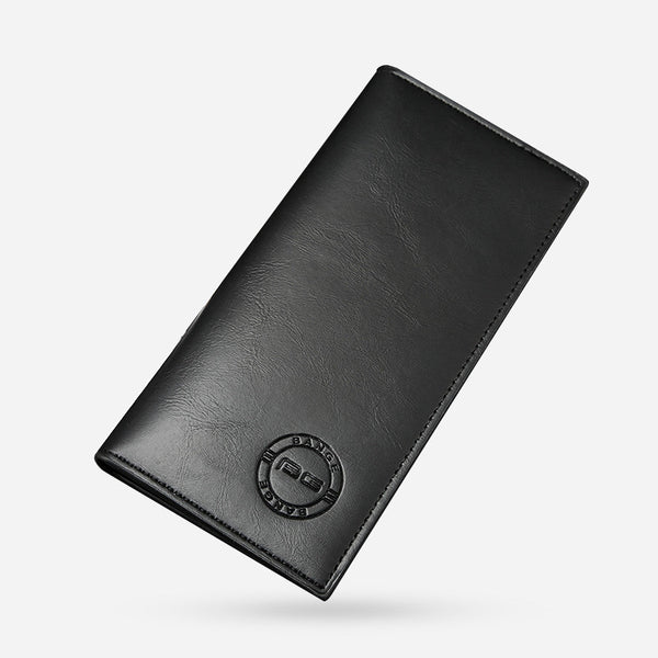 Billetera Masculina Coreana de Cuero PU Minimalista y Moderna