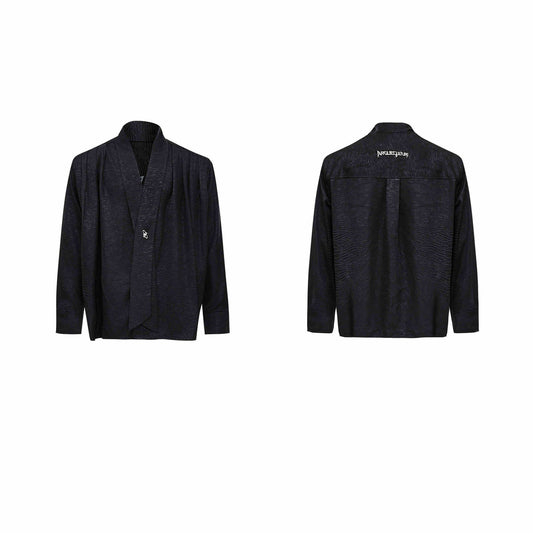 Camisa Suelta de Manga Larga Lazy Ribbon - Image 2