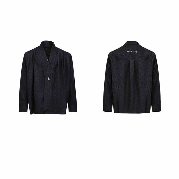 Camisa Suelta de Manga Larga Lazy Ribbon