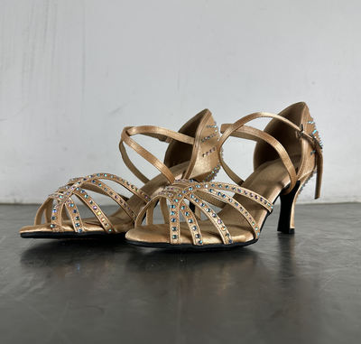 Zapatos de Tacón Alto para Baile Latino Diamond - Image 11