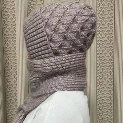 Gorro Tejido de Terciopelo para Mujer - Diseño Viral Cálido y Elegante - Image 8
