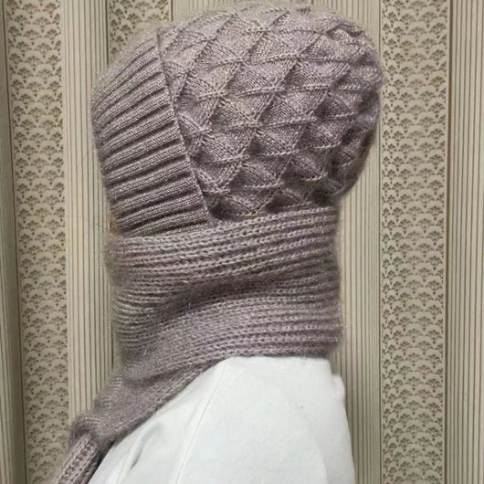 Gorro Tejido de Terciopelo para Mujer - Diseño Viral Cálido y Elegante - Image 8