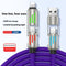 Cable de Datos 4 en 1 con Luz Respirante Multicolor
