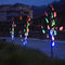 Luces LED Solares Impermeables para Jardín en Forma de Hojas